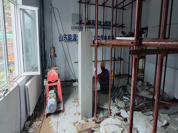 莱山厂房基础沉降注浆加固